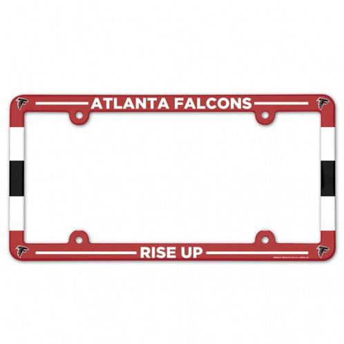 Atlanta Falcons Full Color Plastic License Plate Frame - ToylandEU