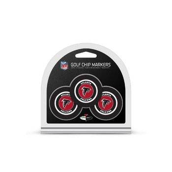 Atlanta Falcons Golf Chip 3 Pack Magnetic Markers Set - ToylandEU