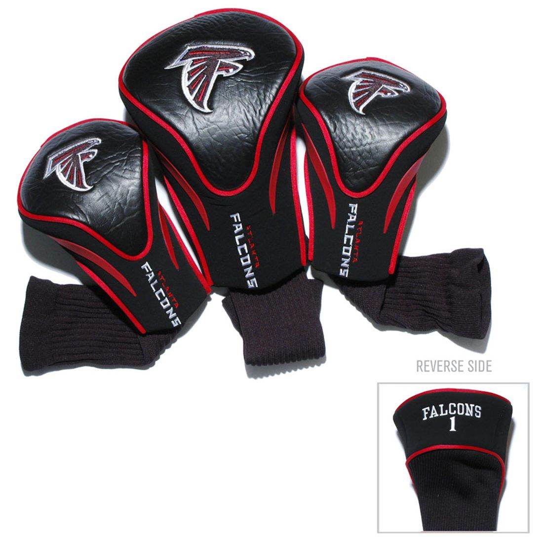 Atlanta Falcons Golf Club 3 Piece Contour Headcover Set - Special Order - ToylandEU