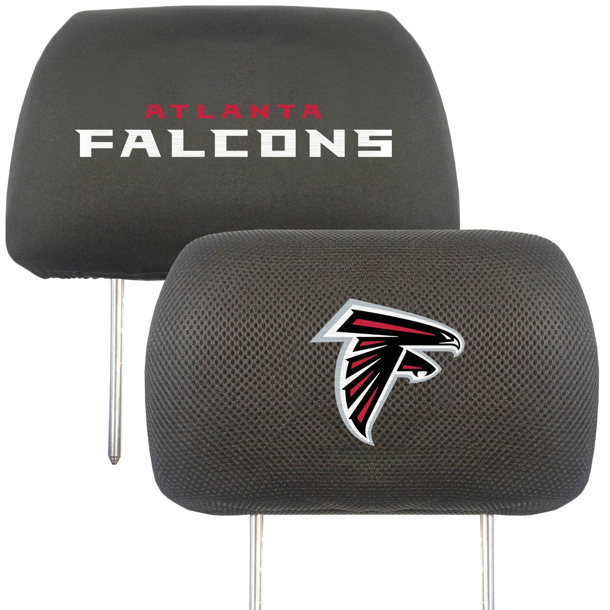 Atlanta Falcons Headrest Covers Embroidered By FanMats - ToylandEU