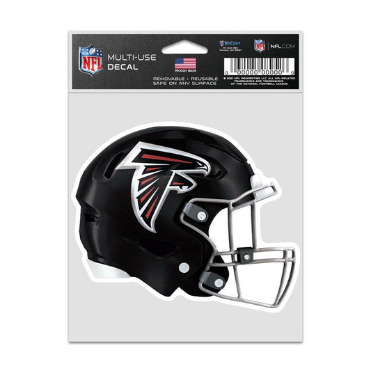 Atlanta Falcons Helmet Decal 3.75x5 Inches Fan Accessory - ToylandEU