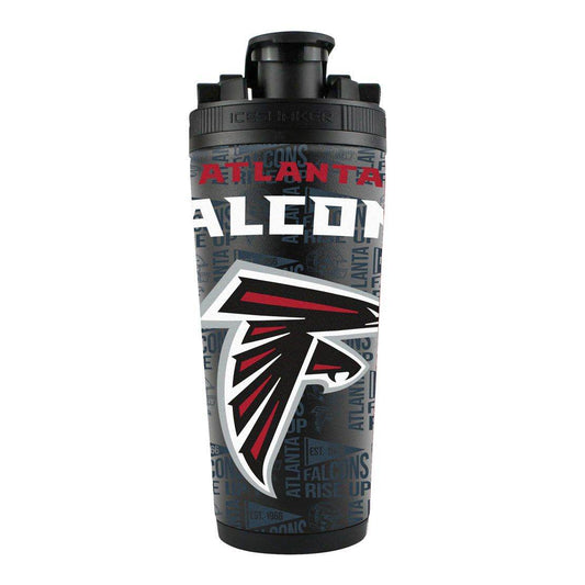 Atlanta Falcons Ice Shaker 26oz Stainless Steel Tumbler - ToylandEU
