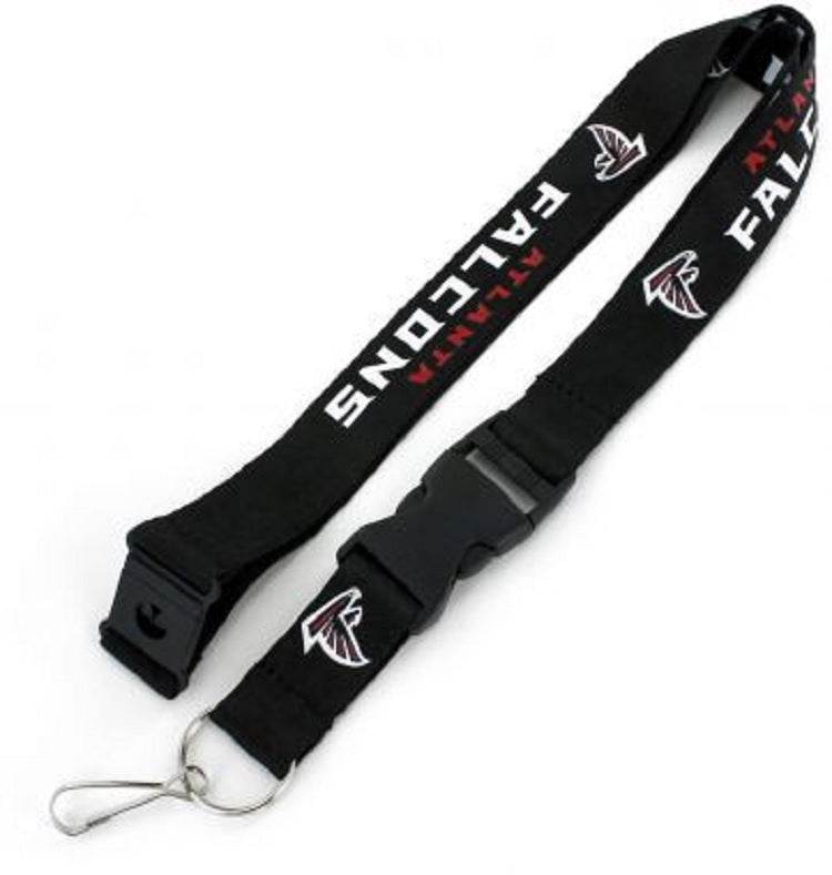Atlanta Falcons Lanyard Black Alternate Team Pride Aminco - ToylandEU