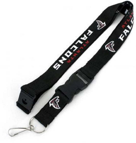 Atlanta Falcons Lanyard Black Alternate Team Pride Aminco - ToylandEU