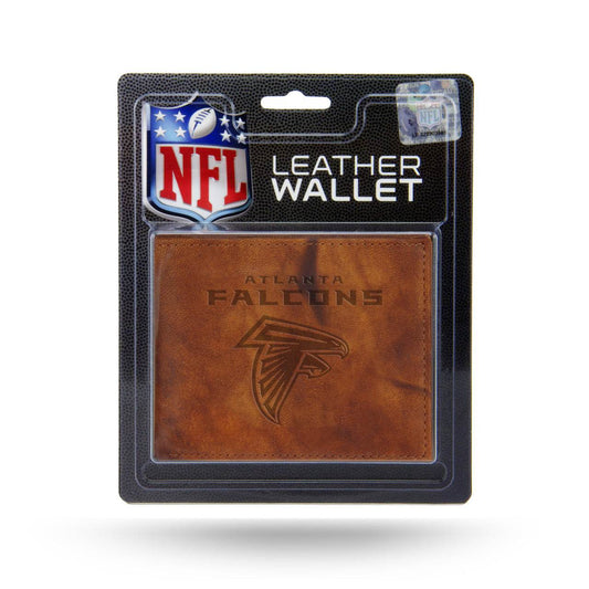 Atlanta Falcons Leather Embossed Billfold Wallet NFL - ToylandEU