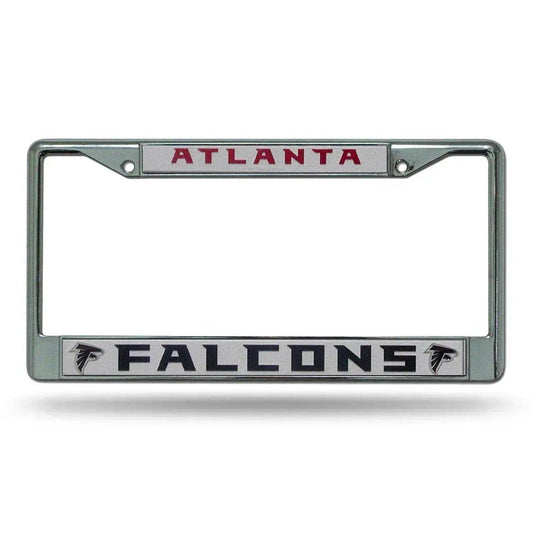  Atlanta Falcons License Plate Frame Chrome Silver Insert -  ToylandEU™