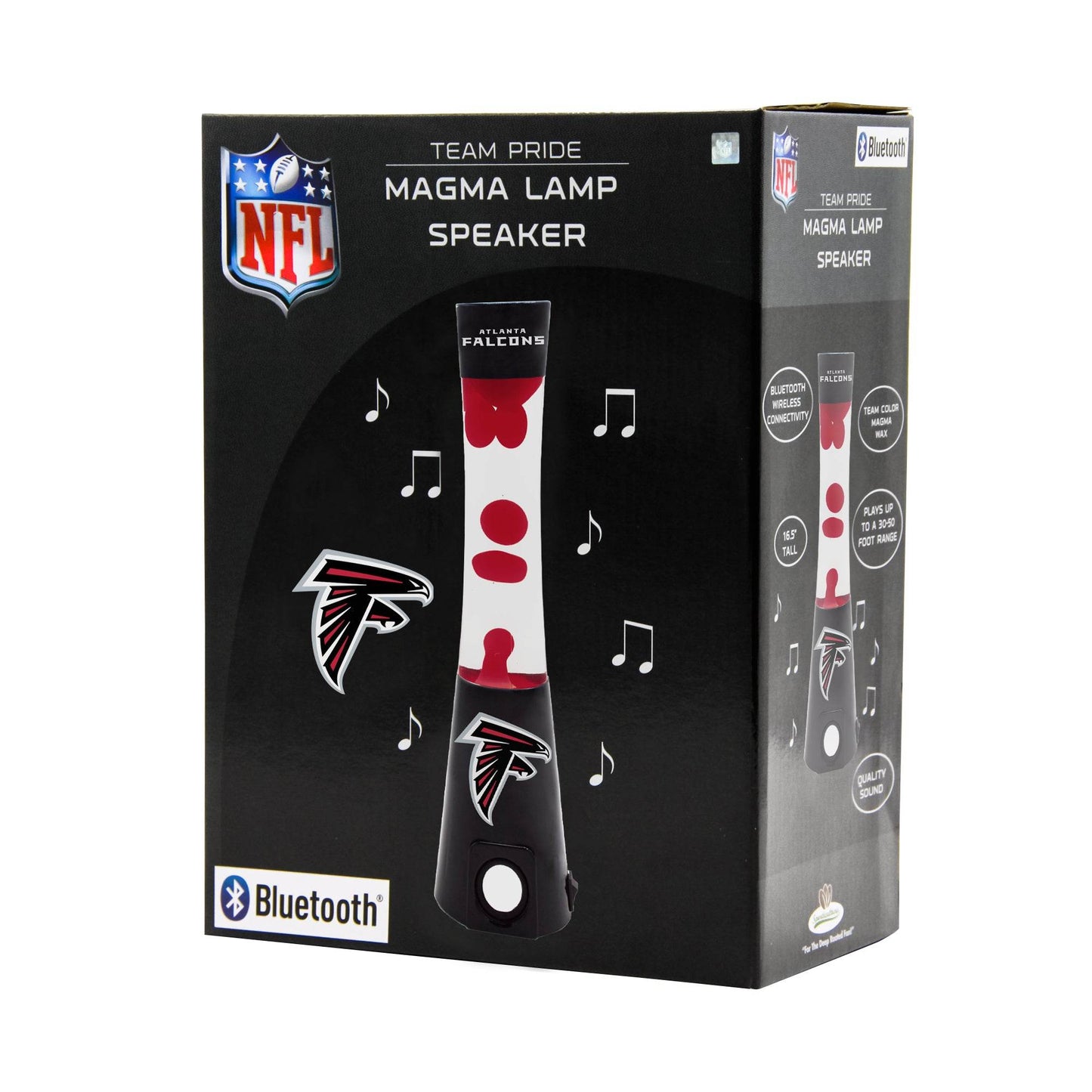 Atlanta Falcons Magma Lamp Bluetooth Speaker For Game Day - ToylandEU