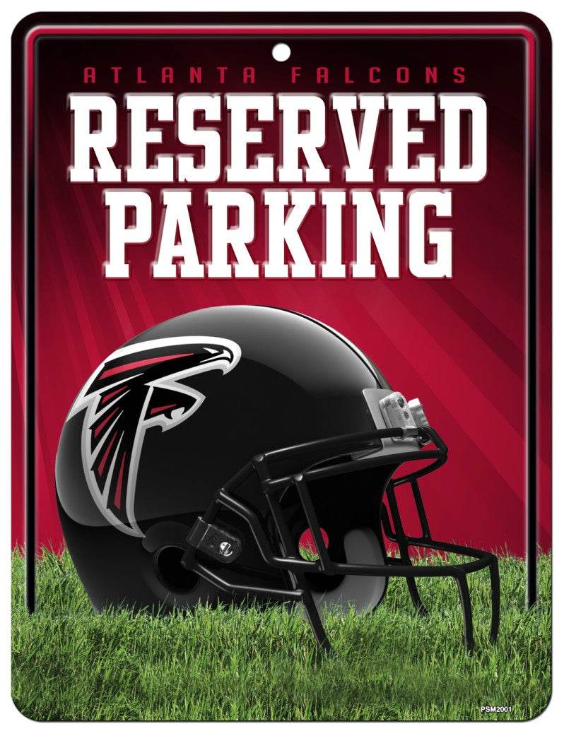 Atlanta Falcons Metal Parking Sign Special Order Gift - ToylandEU