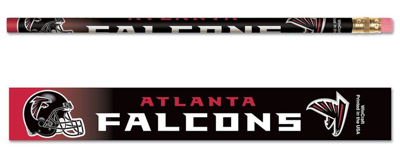 Atlanta Falcons NFL Pencils 6 Pack Special Order Gift - ToylandEU