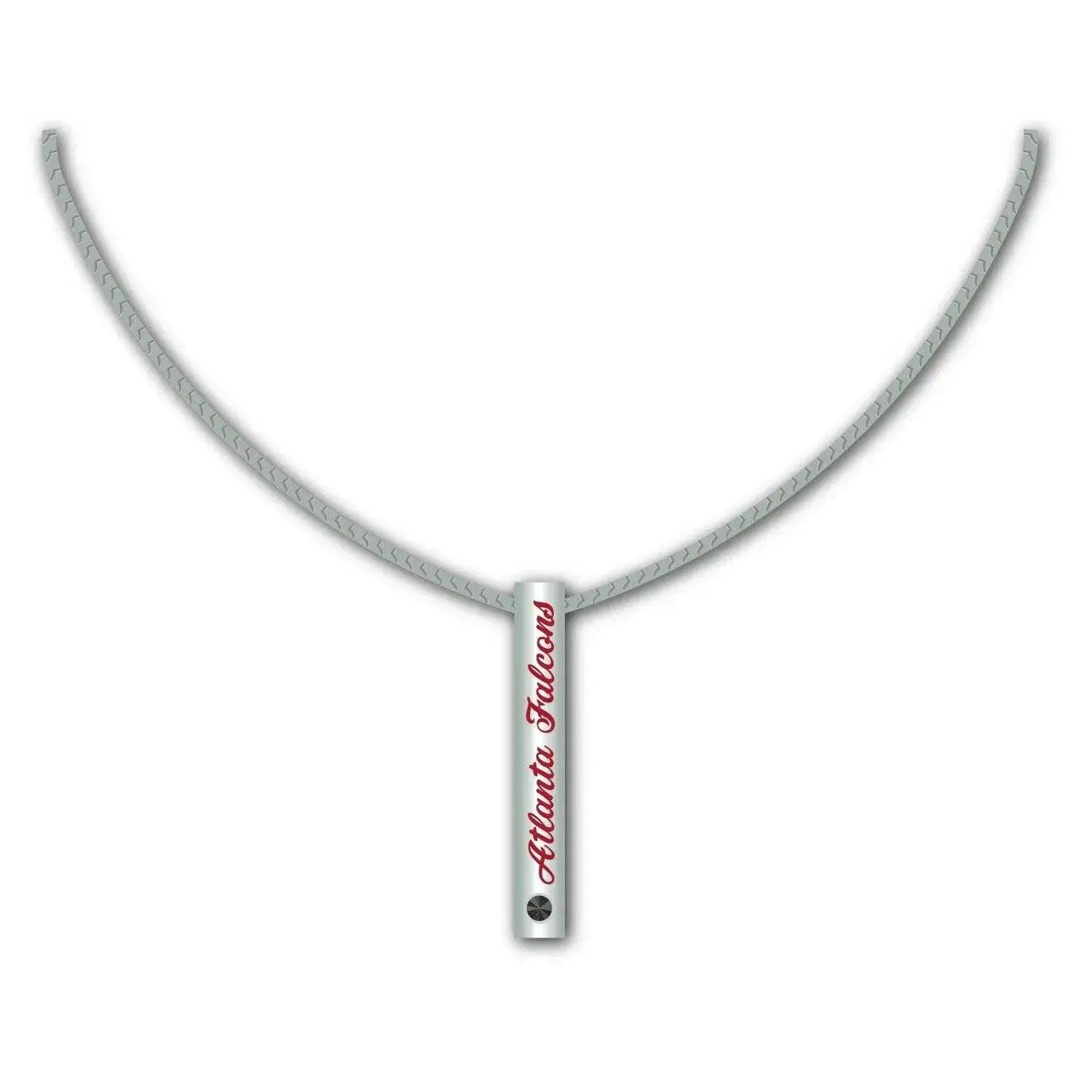  Atlanta Falcons Necklace Silver Bar Pendant Jewelry -  ToylandEU™