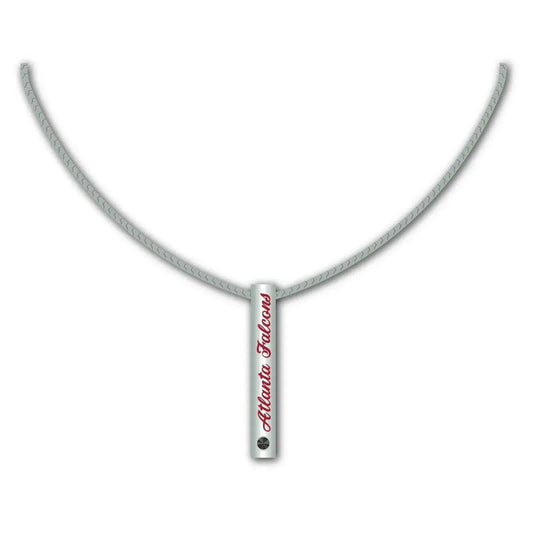  Atlanta Falcons Necklace Silver Bar Pendant Jewelry -  ToylandEU™