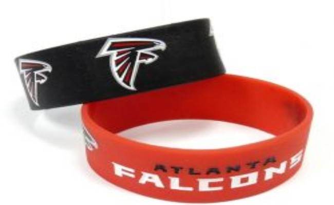 Atlanta Falcons Officially Licensed Wide Bracelets 2 Pack - ToylandEU