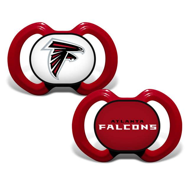 Atlanta Falcons Pacifier 2 Pack Orthodontic Silicone Nipple - ToylandEU