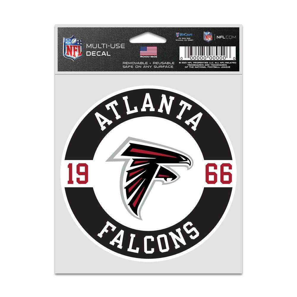 Atlanta Falcons Patch Decal Three Point Seven Five By Five - ToylandEU