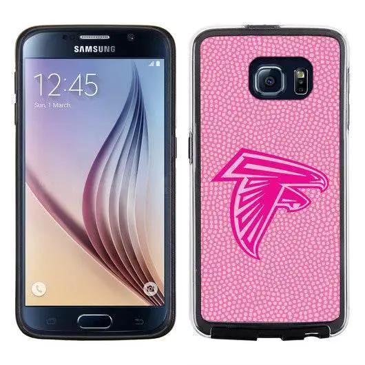  Atlanta Falcons Pink Pebble Grain Football Case Galaxy S6 -  ToylandEU™
