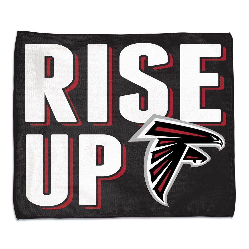 Atlanta Falcons Rally Towel 15x18 Full Color Fan Gear - ToylandEU