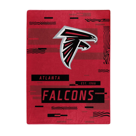 Atlanta Falcons Raschel Throw Blanket 60x80 Digital Pattern - ToylandEU
