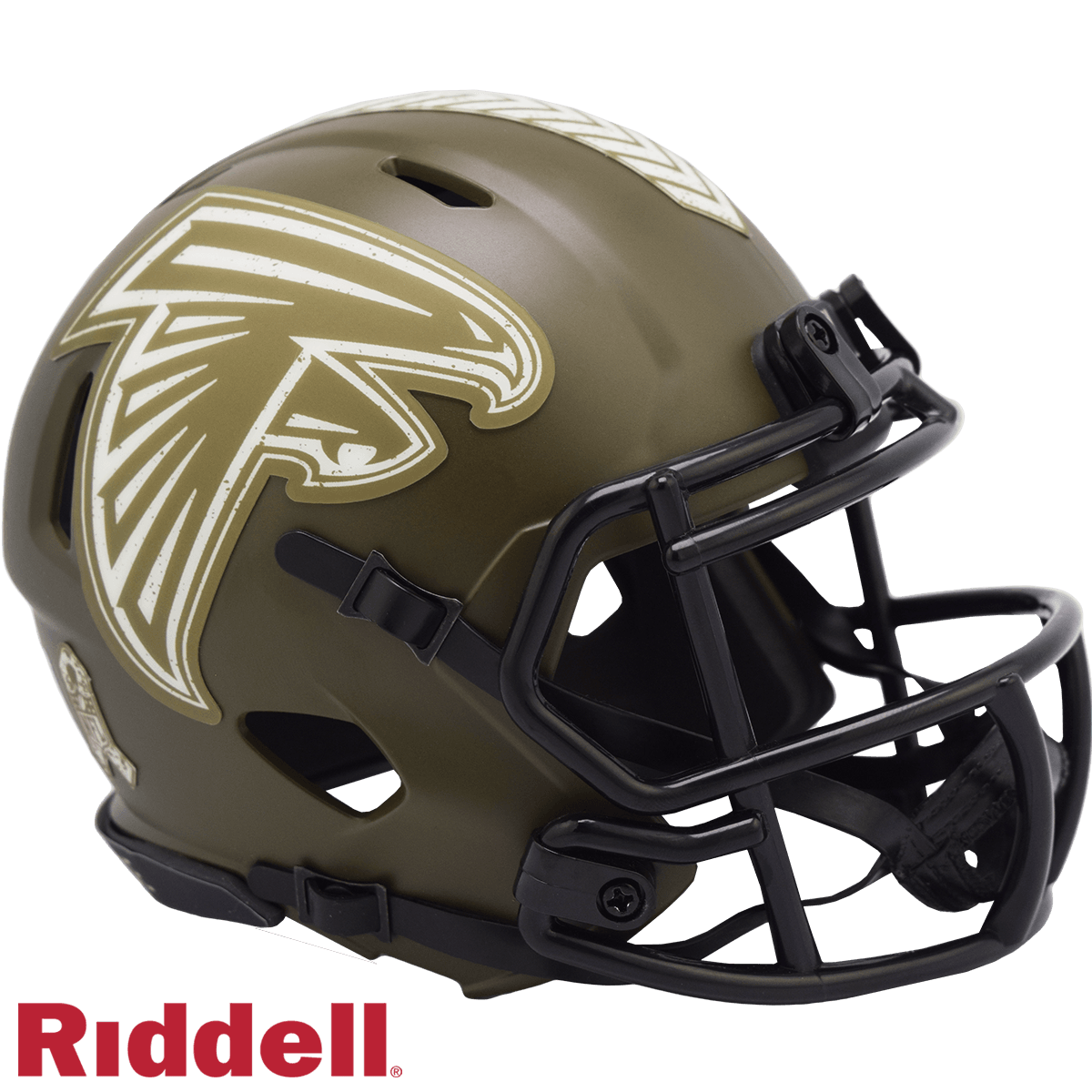 Atlanta Falcons Riddell Mini Speed Salute To Service Helmet - ToylandEU