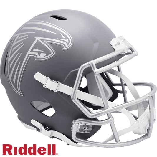 Atlanta Falcons Riddell Replica Full Size Slate Helmet - ToylandEU
