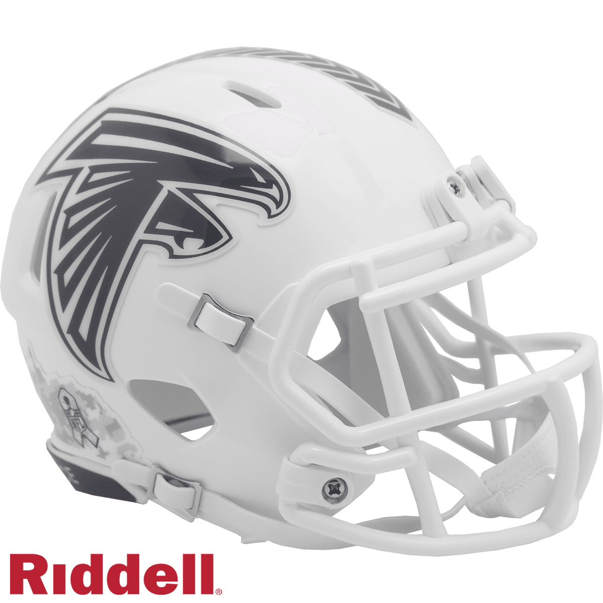Atlanta Falcons Riddell Speed Helmet Salute Service 2024 - ToylandEU