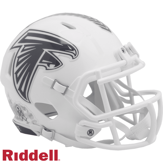 Atlanta Falcons Riddell Speed Helmet Salute Service 2024 - ToylandEU