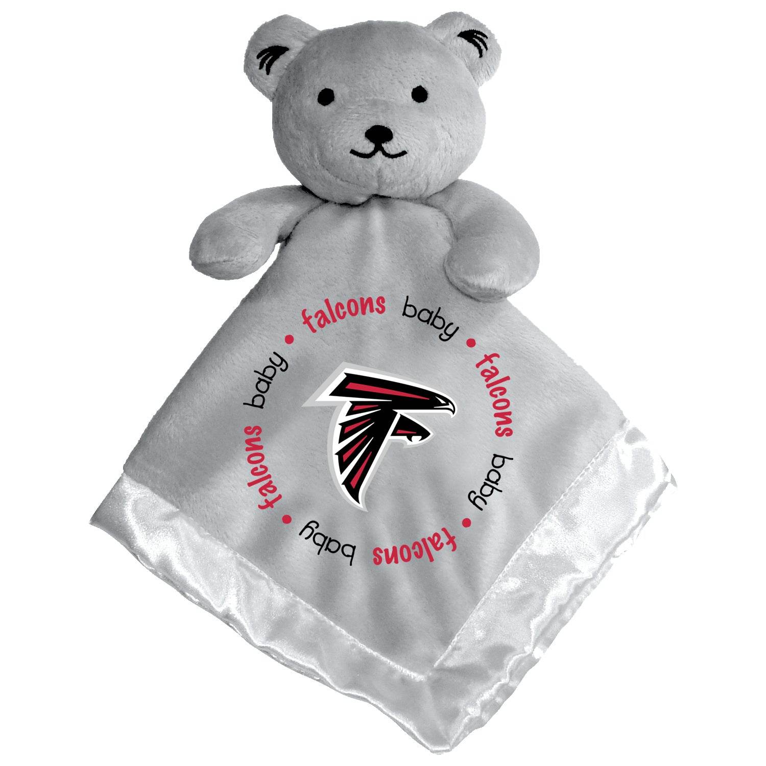 Atlanta Falcons Security Plush Bear Gray With Satin Lining - ToylandEU
