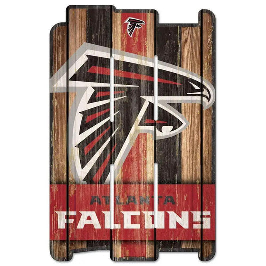  Atlanta Falcons Sign 11x17 Wood Fence Style Retro Whitewash -  ToylandEU™
