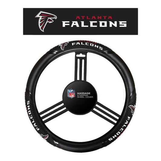 Atlanta Falcons Steering Wheel Cover Massage Grip Style CO - ToylandEU