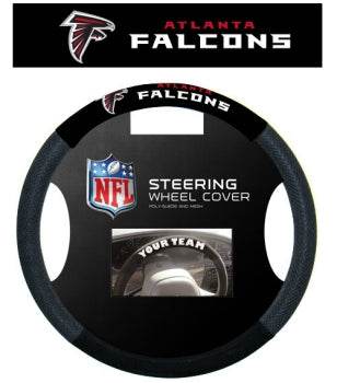 Atlanta Falcons Steering Wheel Cover Mesh Style CO - ToylandEU