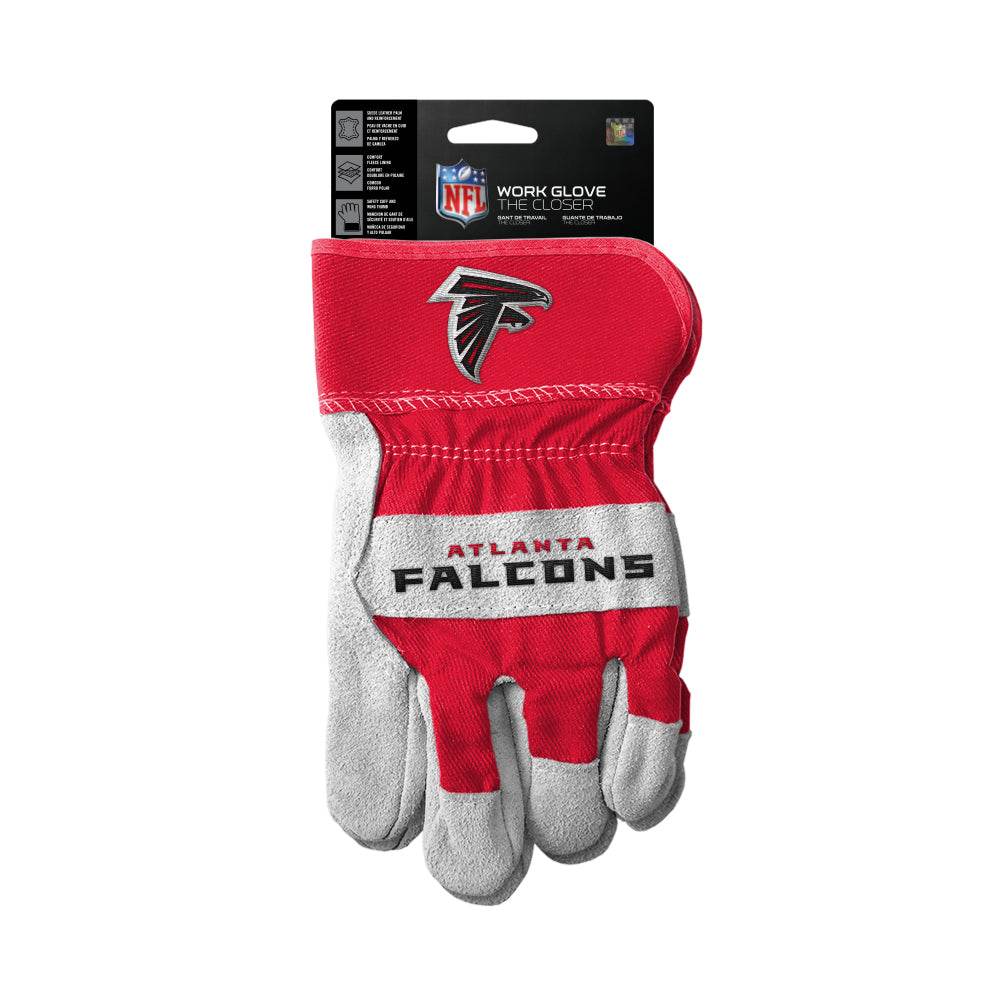 Atlanta Falcons The Closer Work Gloves Split Leather - ToylandEU