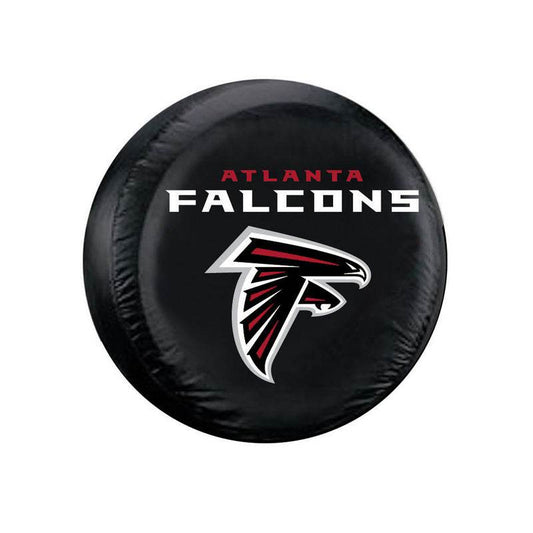 Atlanta Falcons Tire Cover Black Standard Size 27 To 29 - ToylandEU