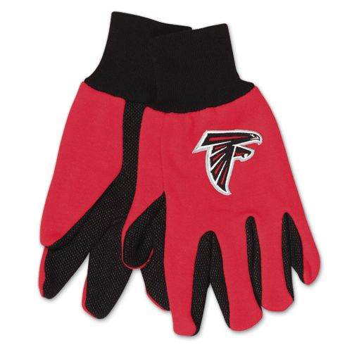 Atlanta Falcons Two Tone Gloves Adult Size Solid Team Gear - ToylandEU