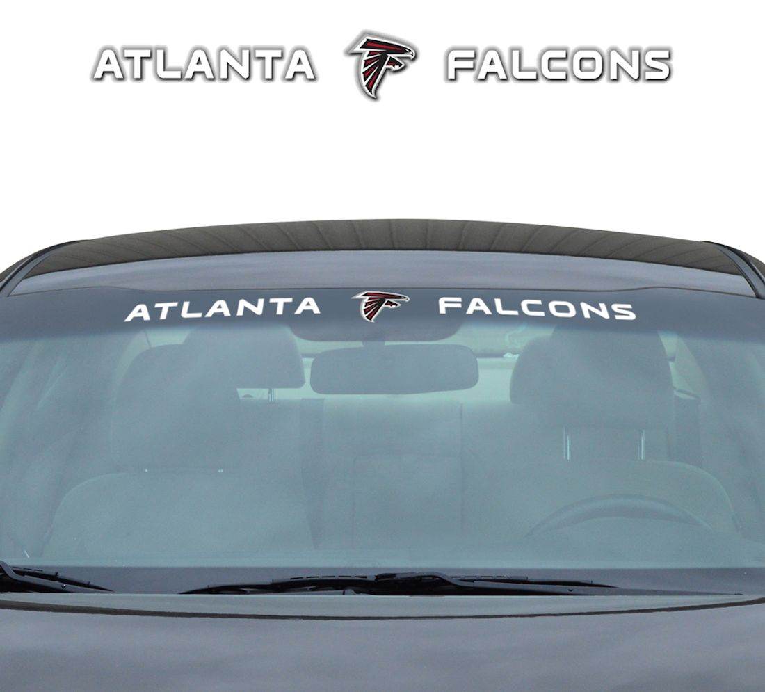 Atlanta Falcons Windshield Decal 35x4 Durable Vinyl - ToylandEU