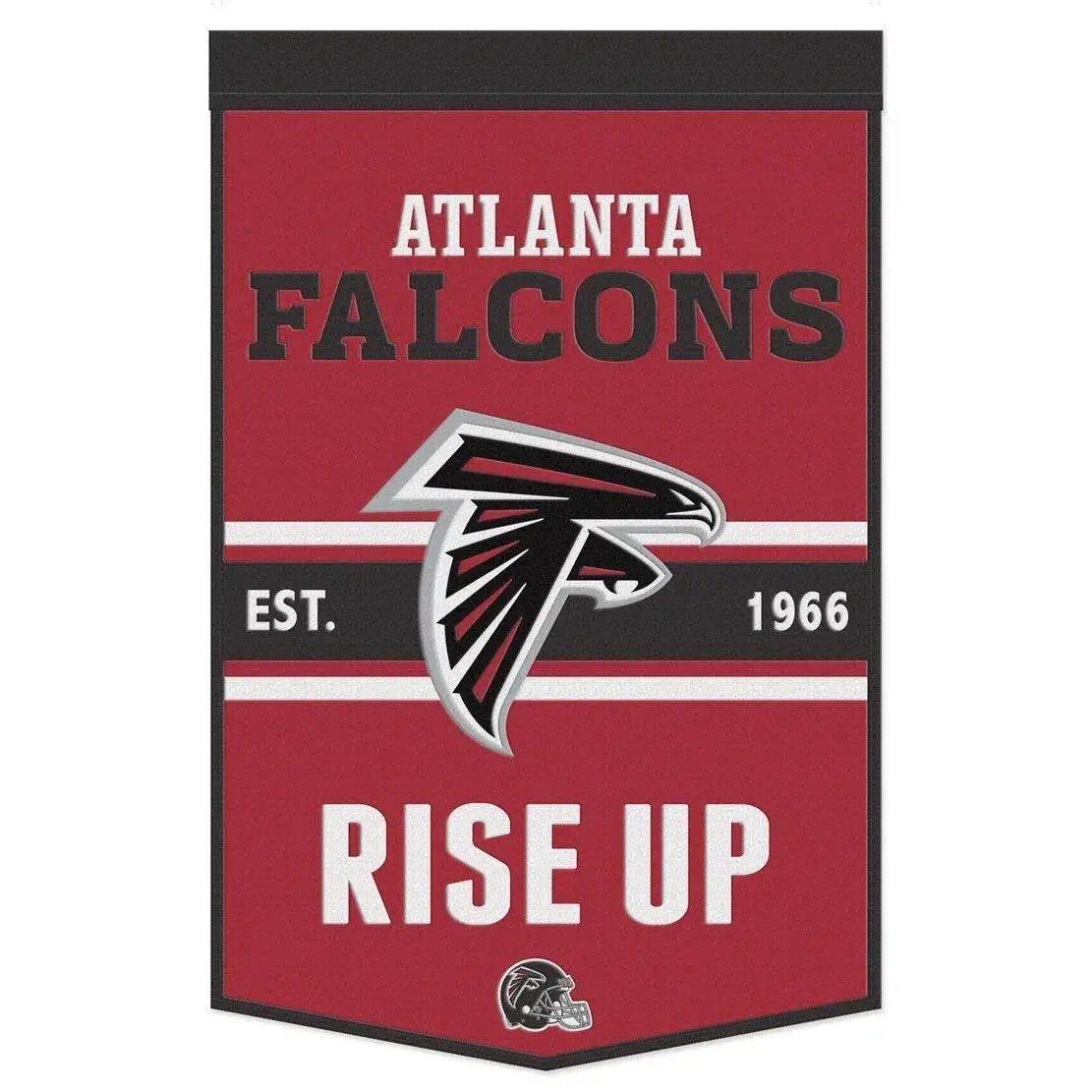  Atlanta Falcons Wool Banner 24x38 Dynasty Slogan Design -  ToylandEU™