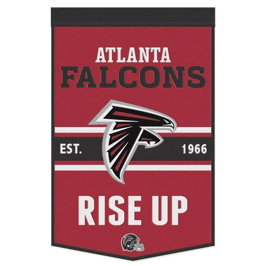  Atlanta Falcons Wool Banner 24x38 Dynasty Slogan Design -  ToylandEU™