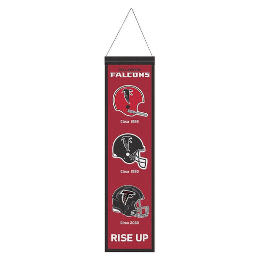 Atlanta Falcons Wool Banner 8x32 Heritage Evolution Design - ToylandEU