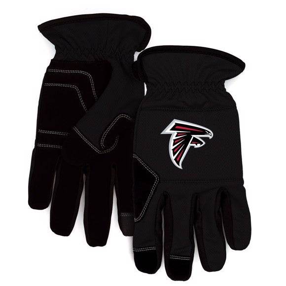Atlanta Falcons Work Glove Padded Durable Grip Heavy Duty - ToylandEU