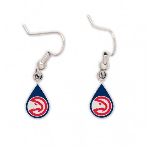Atlanta Hawks Earrings Tear Drop Style Special Order - ToylandEU