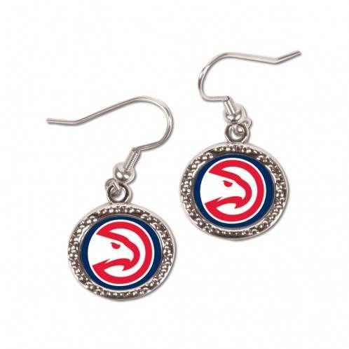 Atlanta Hawks Round Earrings Officially Licensed Jewelry - ToylandEU