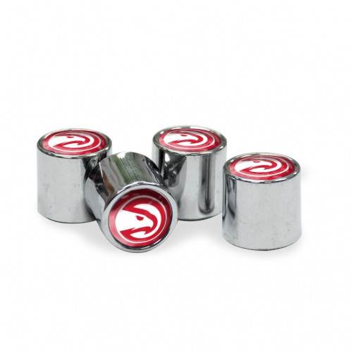 Atlanta Hawks Valve Stem Caps Set of 4 Logo Universal Fit - ToylandEU