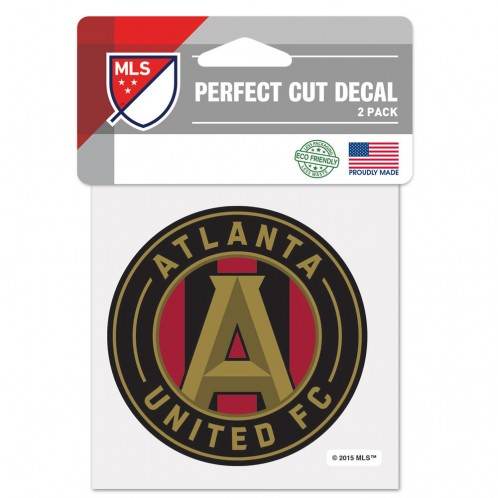 Atlanta United Decal 4x4 Perfect Cut Color Outdoor Vinyl - ToylandEU