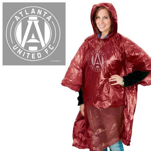 Atlanta United FC Rain Poncho Lightweight Fits Most - ToylandEU