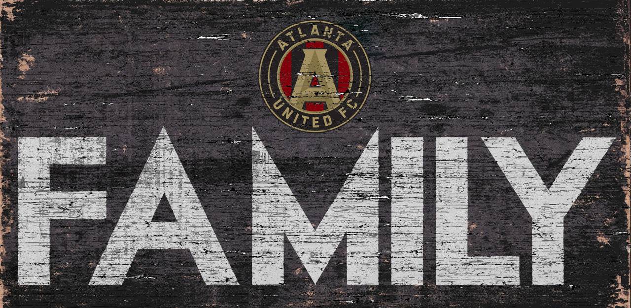 Atlanta United FC Wood Sign 12x6 Family Design Custom Order - ToylandEU