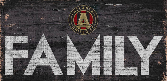 Atlanta United FC Wood Sign 12x6 Family Design Custom Order - ToylandEU