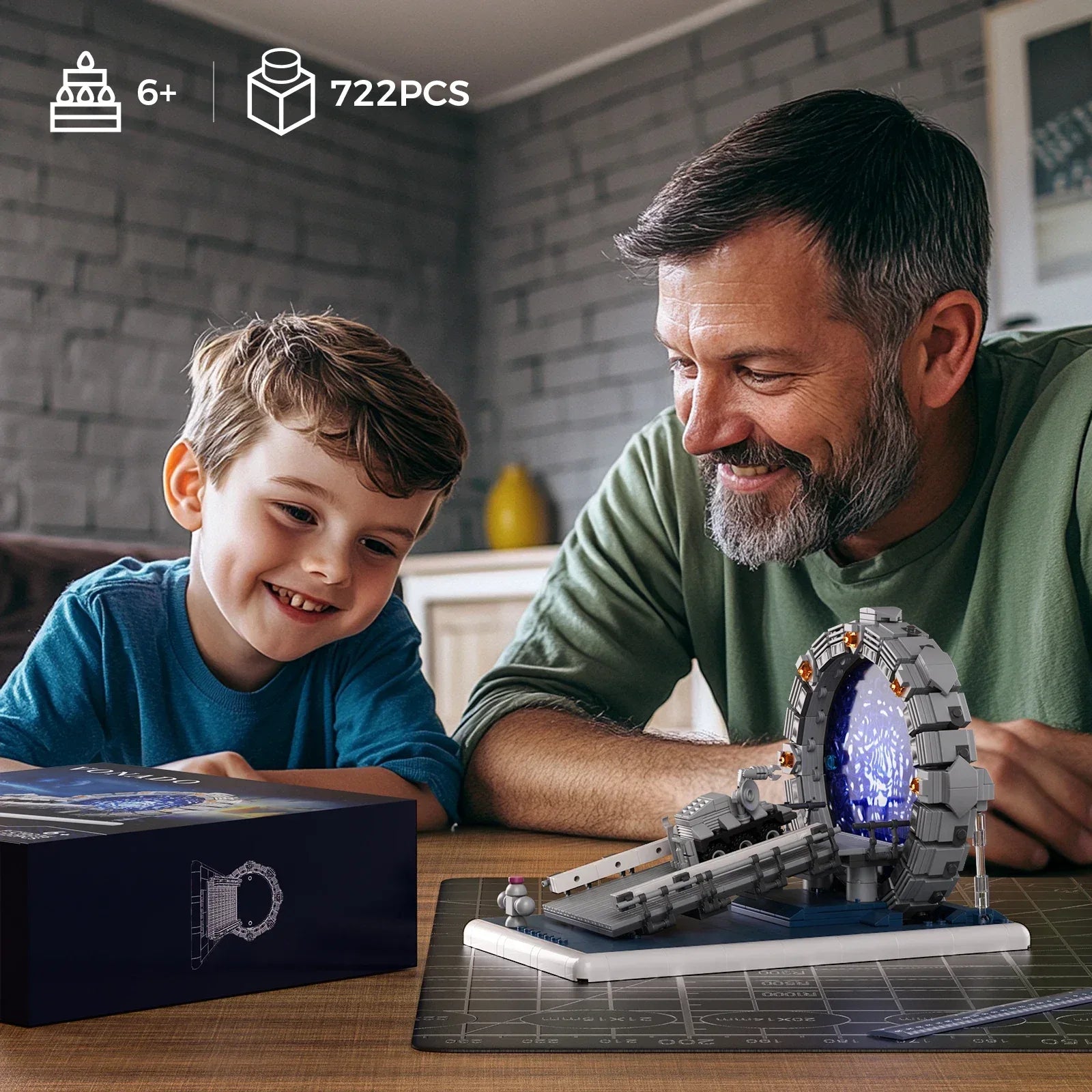 Atlantis Time Travel Building Block Set For All Ages - ToylandEU