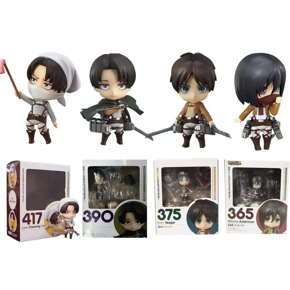  Attack On Titan Chibi Figures Set Three Iconic Heroes -  ToylandEU™