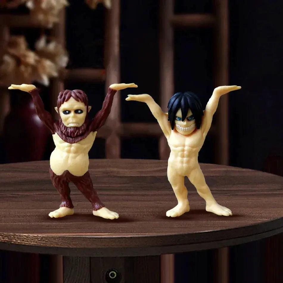  Attack On Titan Figures Pen Holder Set Bandai Kawaii -  ToylandEU™