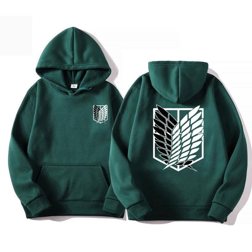  Attack On Titan Hoodie Scout Regiment Premium Cotton 