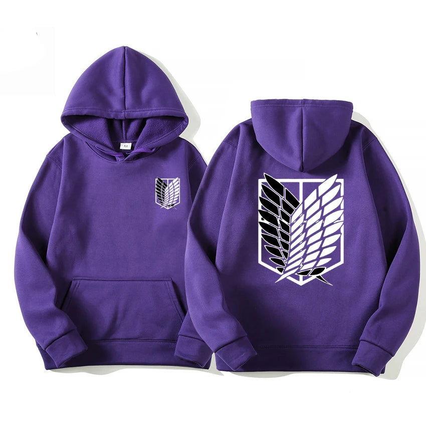  Attack On Titan Hoodie Scout Regiment Premium Cotton 