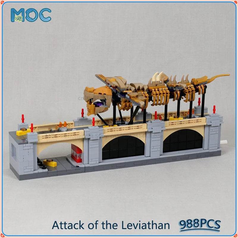 Attack of the Leviathan MOC Building Blocks 988PCS DIY Toys Building Bricks MOC - ToylandEU